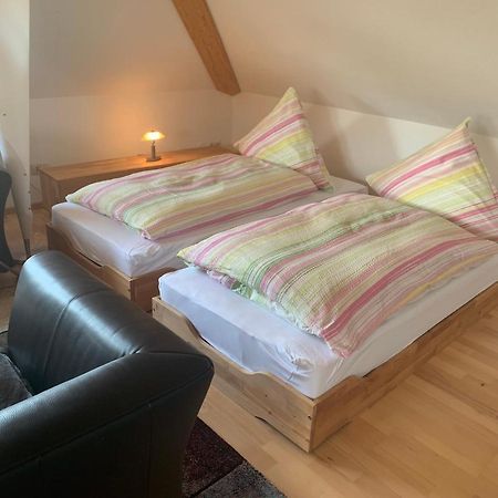 Ferienwohnung Raffael 100 Qm, 2 Grosse Betten Im Wohnzimmer Cuxhaven Luaran gambar